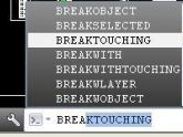 Thêm nhiều lựa chọn break đối tượng trong autocad với lisp My Break Object
