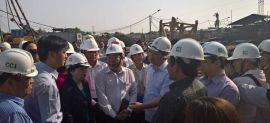 Bí thư Thành ủy TPHCM Đinh La Thăng làm việc với BQL Dự án Bệnh viện Nhi Đồng TPHCM
